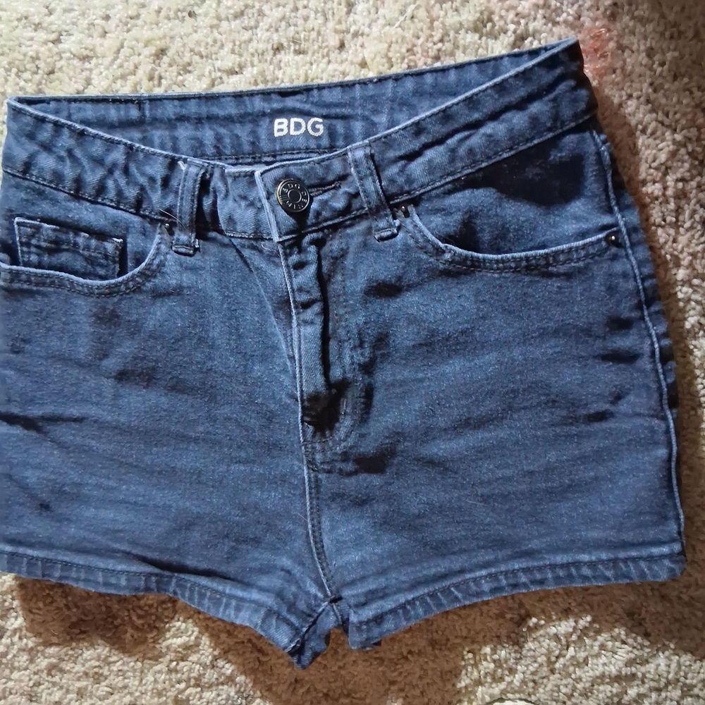 BDG Women's Jean Shorts - Deep Blue